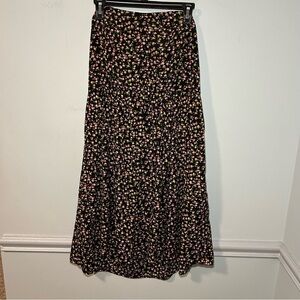 Torrid Black Yellow & Pink Mini Floral Strapless Mini Dress Size 2X